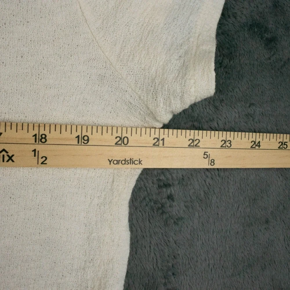 Madewell‎ Womens M Texture & Thread Tie-Front Top 100% Cotton Boho Minimalist - Picture 7 of 8